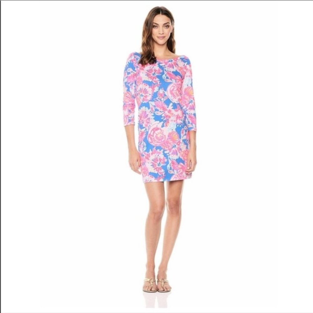 Lilly Pulitzer Noelle Dress Bennet Blue (Women's Small)